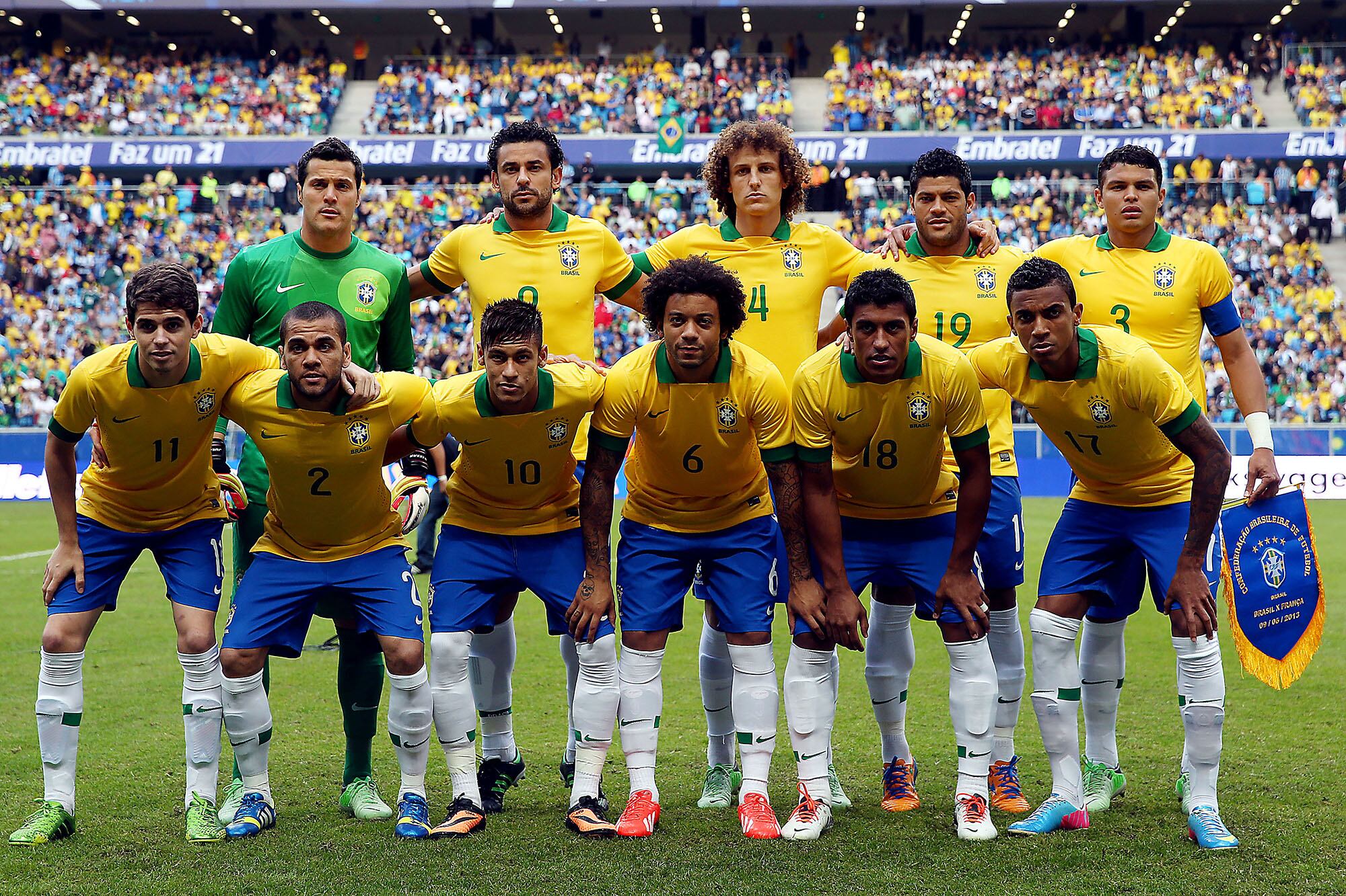 Seleção brasileira jogou no estádio do Grêmio, não no do Inter