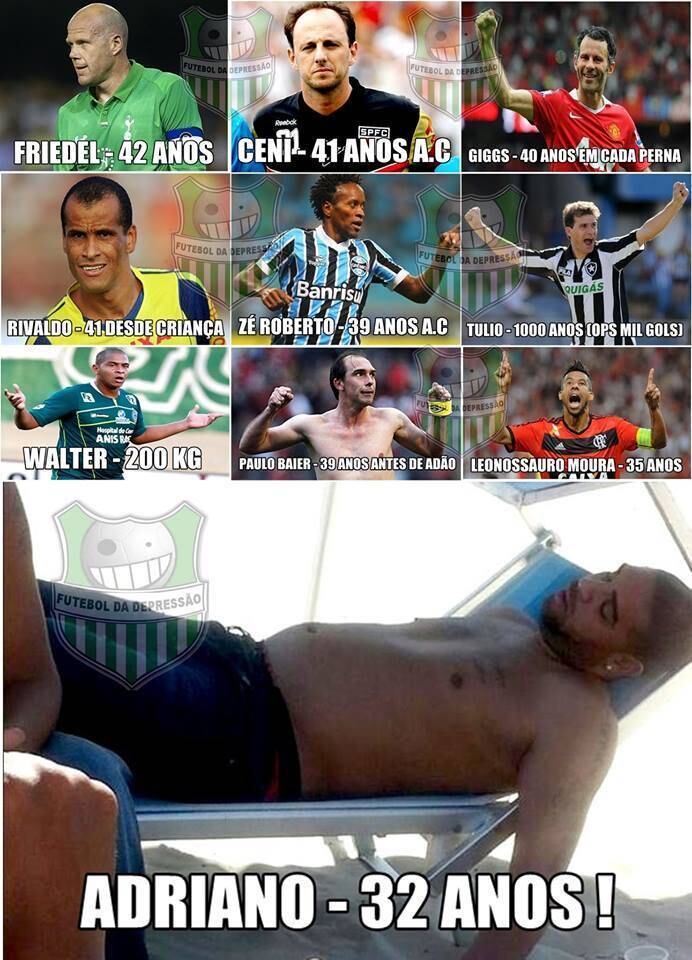 Adriano, reforço do Atlético-PR, continua dando assunto. Enquanto isso, seu time até vence, mas continua em risco

Veja: Atlético-PR volta a vencer no Estadual, mas segue em grupo da degola