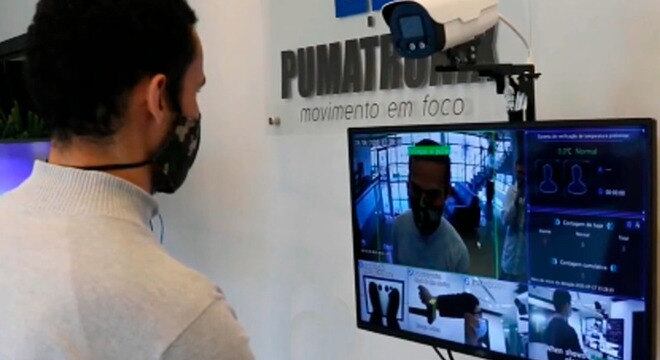 Nova tecnologia permite a detecção de temperatura corporal