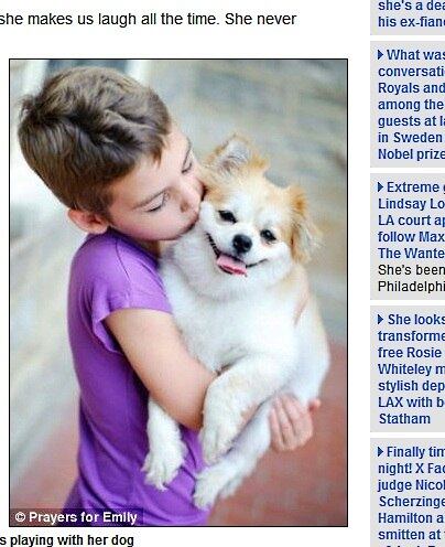 

Três semanas depois, os médicos
fizeram o teste de medula óssea e o resultado mostrou que Emily respondeu positivamente
à terapia