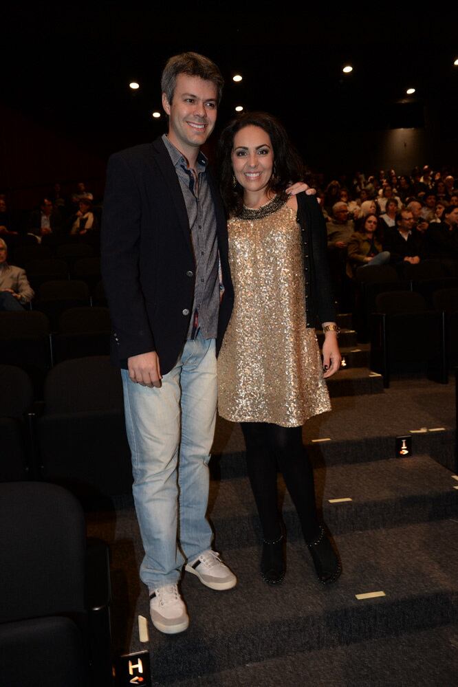 Carmem Monarcha e o marido