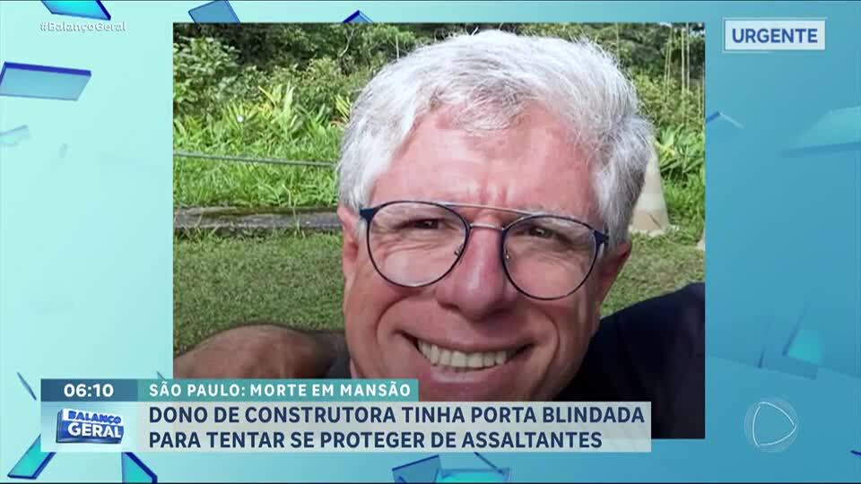 Dono de construtora morto em assalto tinha porta blindada para se proteger de criminosos