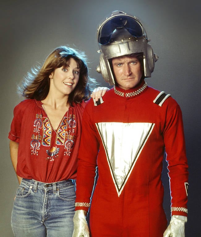 O simpático Mork era o papel de Robin Williams na série Mork e Mindy. Ele era um alienígena do planeta Ork e tinha aparência idêntica à de um terráqueo, mas não sabia como se comportar na nossa sociedade