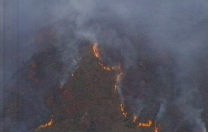 Na semana passada, incêndio destruiu parte da Serra do Rola Moça