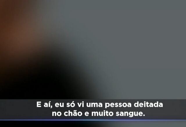 A cunhada do jovem, que não quis se identificar, foi a primeira a encontrar o corpo de Ingrid. Ela explicou que, ao chegar no quarto, estava tudo escuro. Quando a janela foi aberta, ela viu sangue o corpo