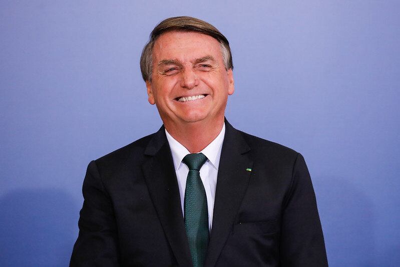 O presidente Jair Bolsonaro