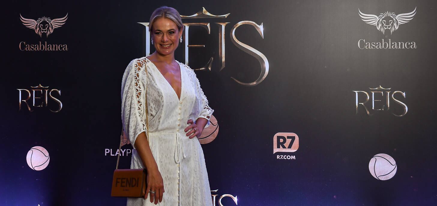 Atriz conversou com a imprensa durante coletiva no Cinemark Cidade Jardim, em São Paulo