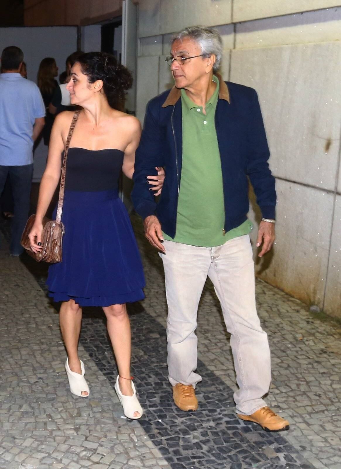 Caetano Veloso estava acompanhado