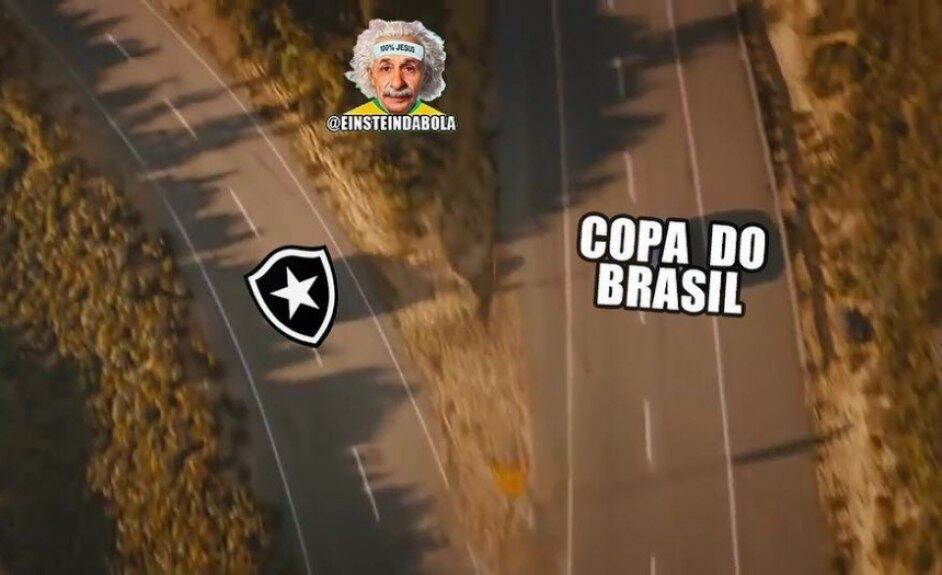 Os memes da eliminação do Botafogo para o Juventude (Reprodução)