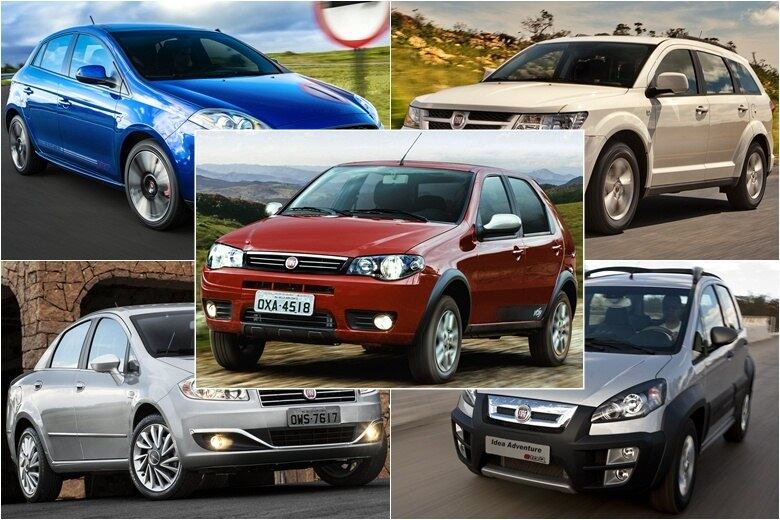 Agora é oficial. Oito meses após noticiarmos o fim do velho Palio Fire (leia aqui), o site brasileiro da Fiat confirma a saída de cinco modelos. Os hatches Bravo e Palio Fire, a minivan Idea, o sedã Linea e o SUV Freemont sumiram do configurador. Todos estão fora de linha, conforme constataram os próprios lojistas, que não recebem unidades desde 2016. A marca finaliza os substitutos de Punto e Linea, que estreiam nos próximos meses