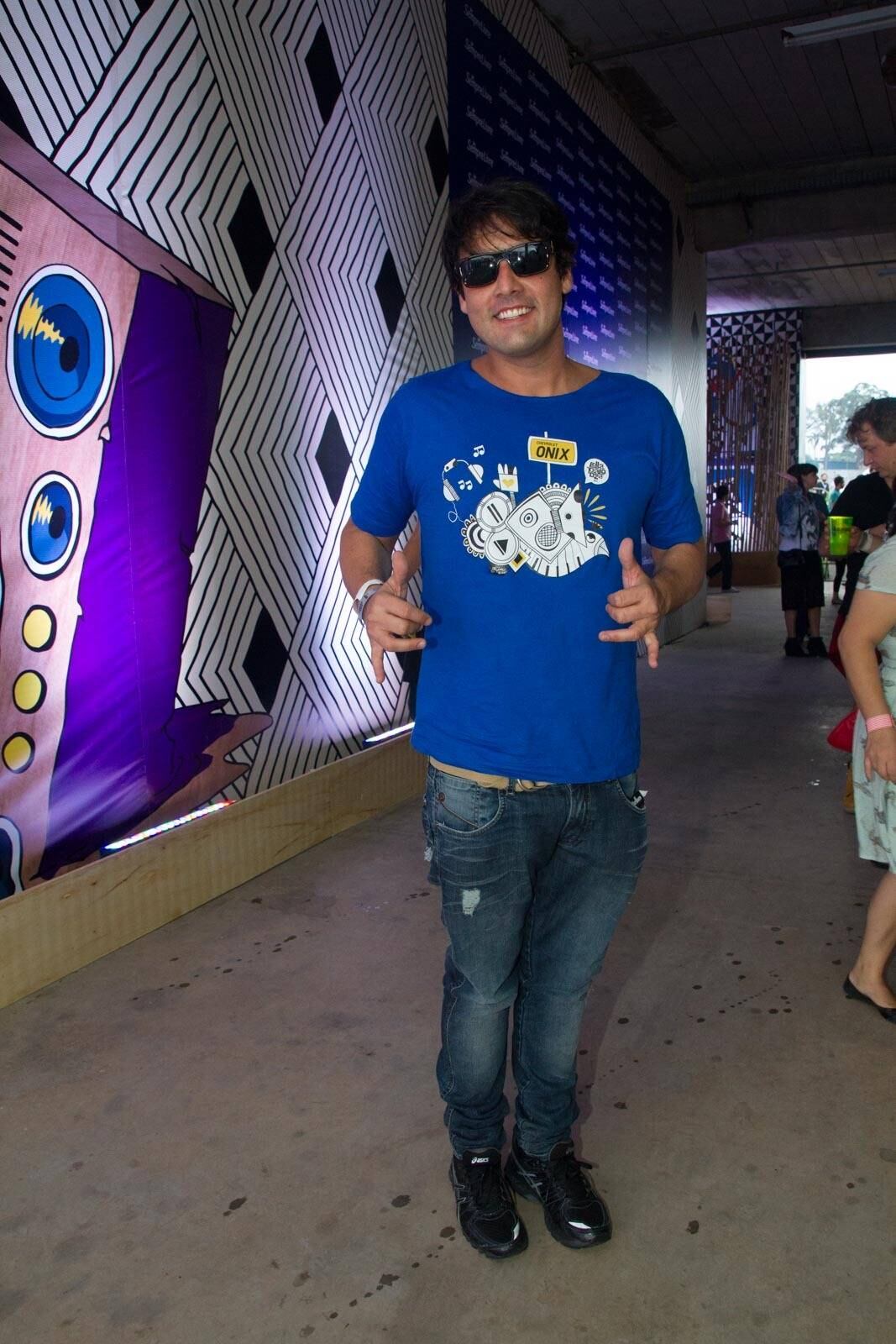 Bruno de Luca no lounge