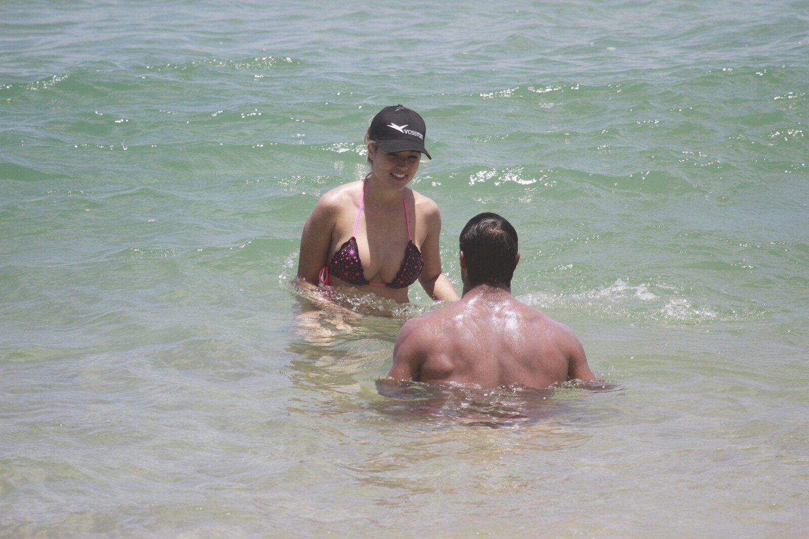 Beto e Aryane se conheceram durante da Fazenda 6
