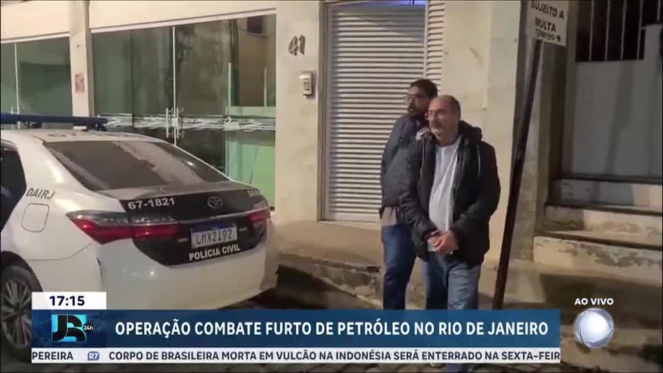 Operação combate furto de petróleo no Rio de Janeiro