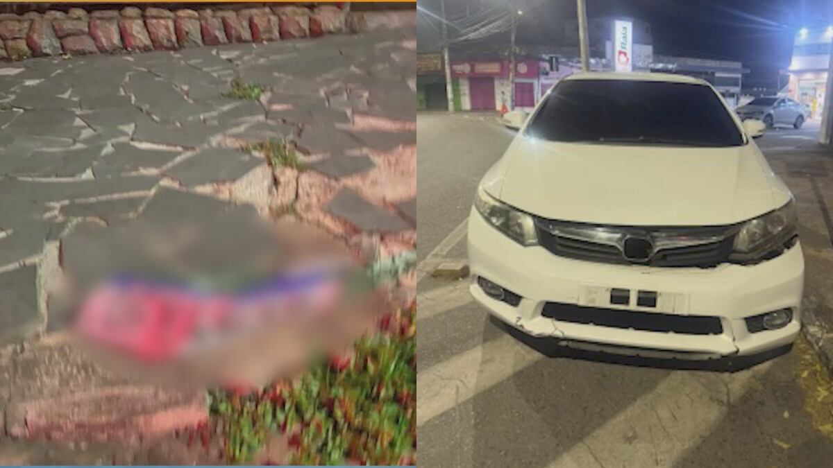 Vítima ainda não foi identificada e foi encontrada com graves ferimentos