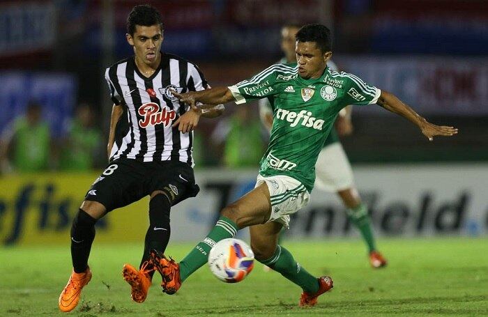 Palmeiras bateu o Libertad na última quarta (20) pela Copa Antel