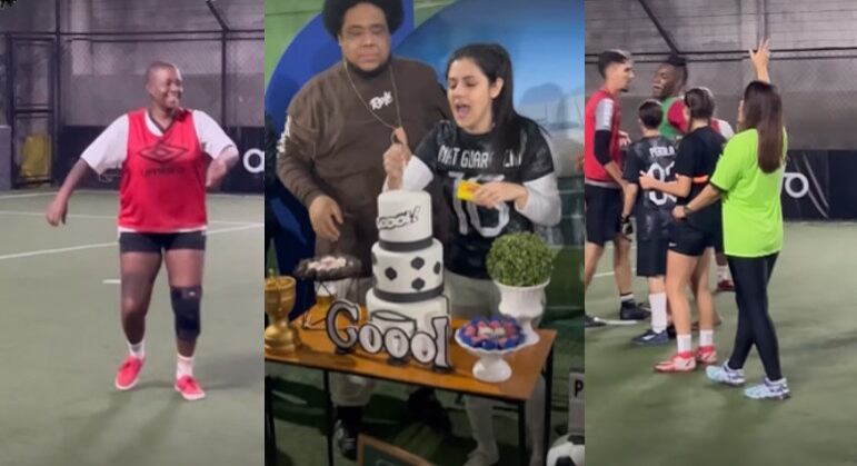 Jurada comemorou seu aniversário em grande estilo