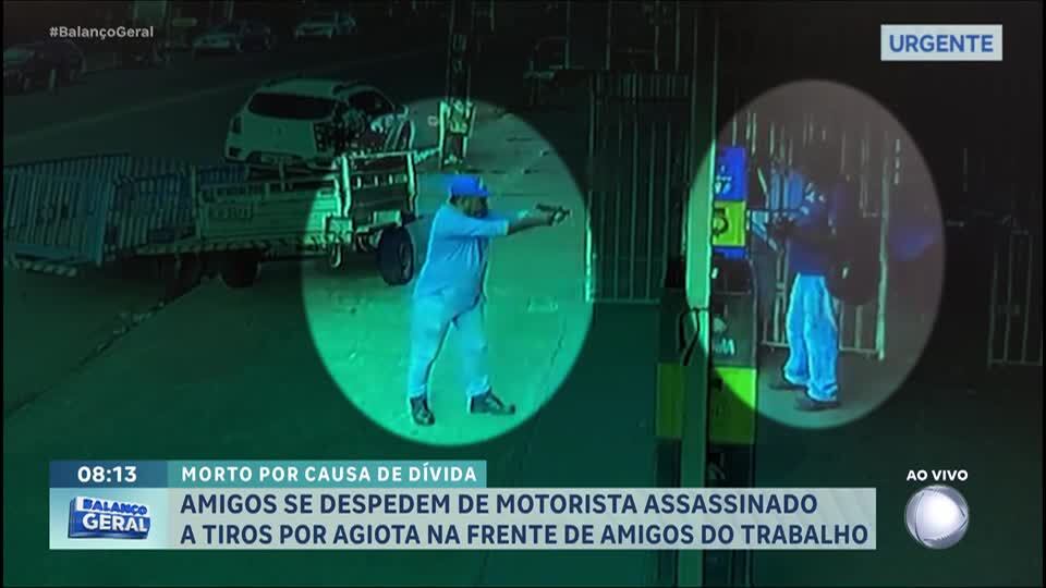 Motorista é morto por agiota na frente de colegas de trabalho em Goiânia