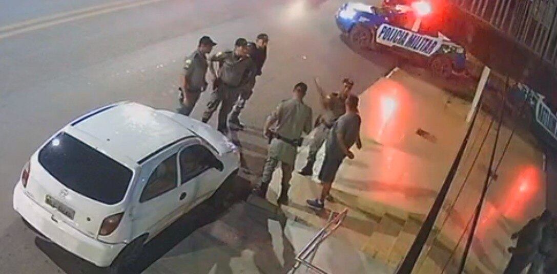 Vídeo mostra abordagem policial no Entorno do Distrito Federal