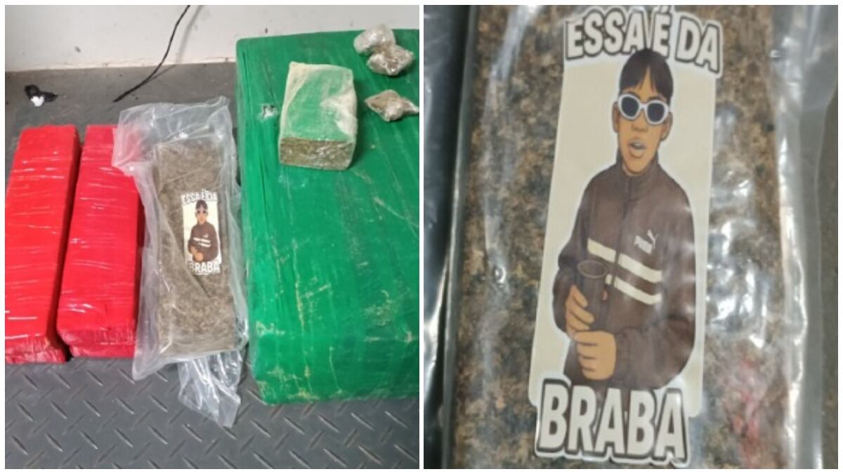 Motorista de aplicativo Glaycon Raniere de Oliveira Fernandes foi preso em flagrante com 30 quilos de maconha e quase quatro gramas de cocaína