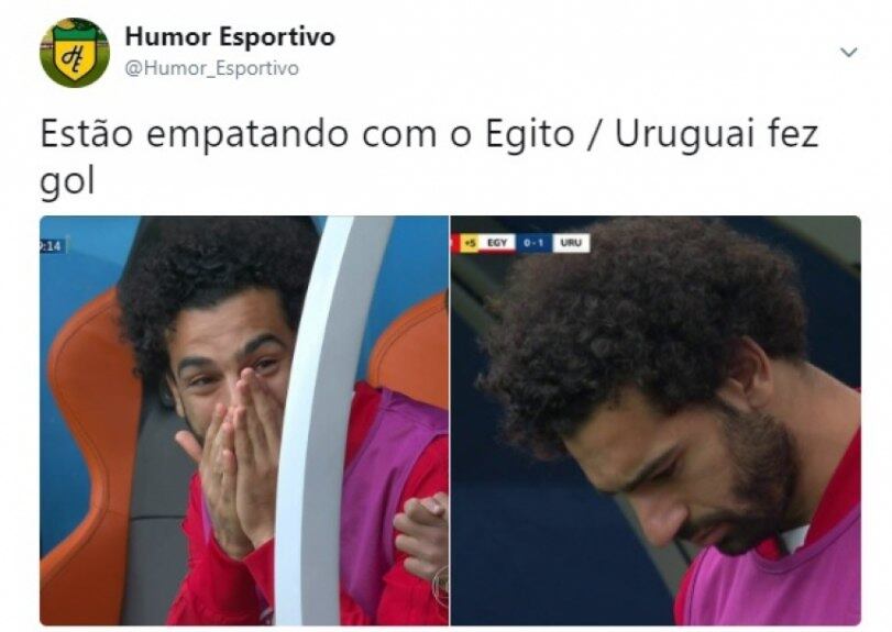 Humor na Copa: os memes de Uruguai 1-0 Egito