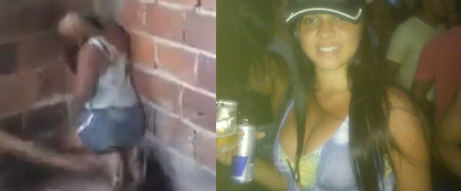 Keity teve os cabelos cortados e foi espancada a pauladas. Vídeo do crime foi divulgado nas redes sociais