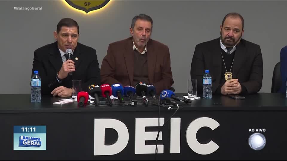 Polícia Civil fala, em coletiva, sobre prisão de homem envolvido no maior ataque hacker do Brasil