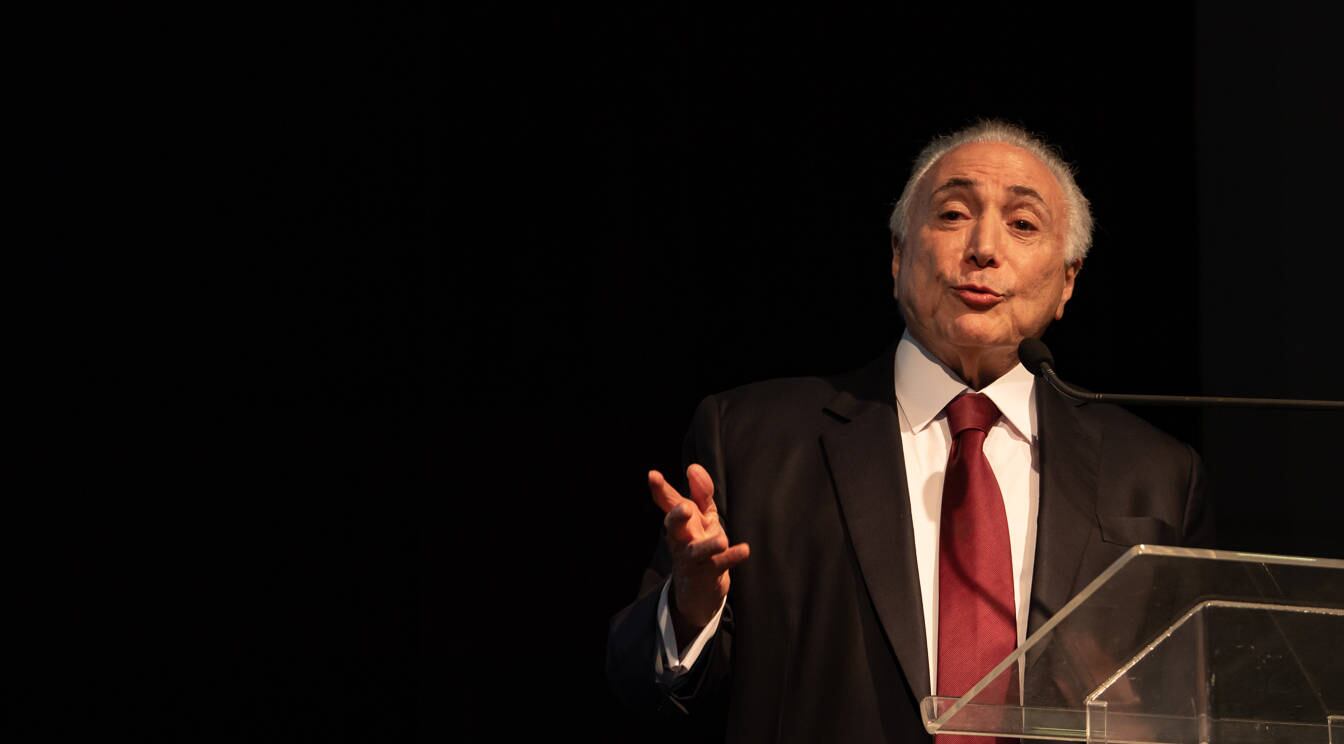 O ex-presidente Michel Temer