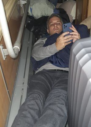 Leandro Stoliar mostra as dificuldades durante a cobertura da guerra na Ucrânia