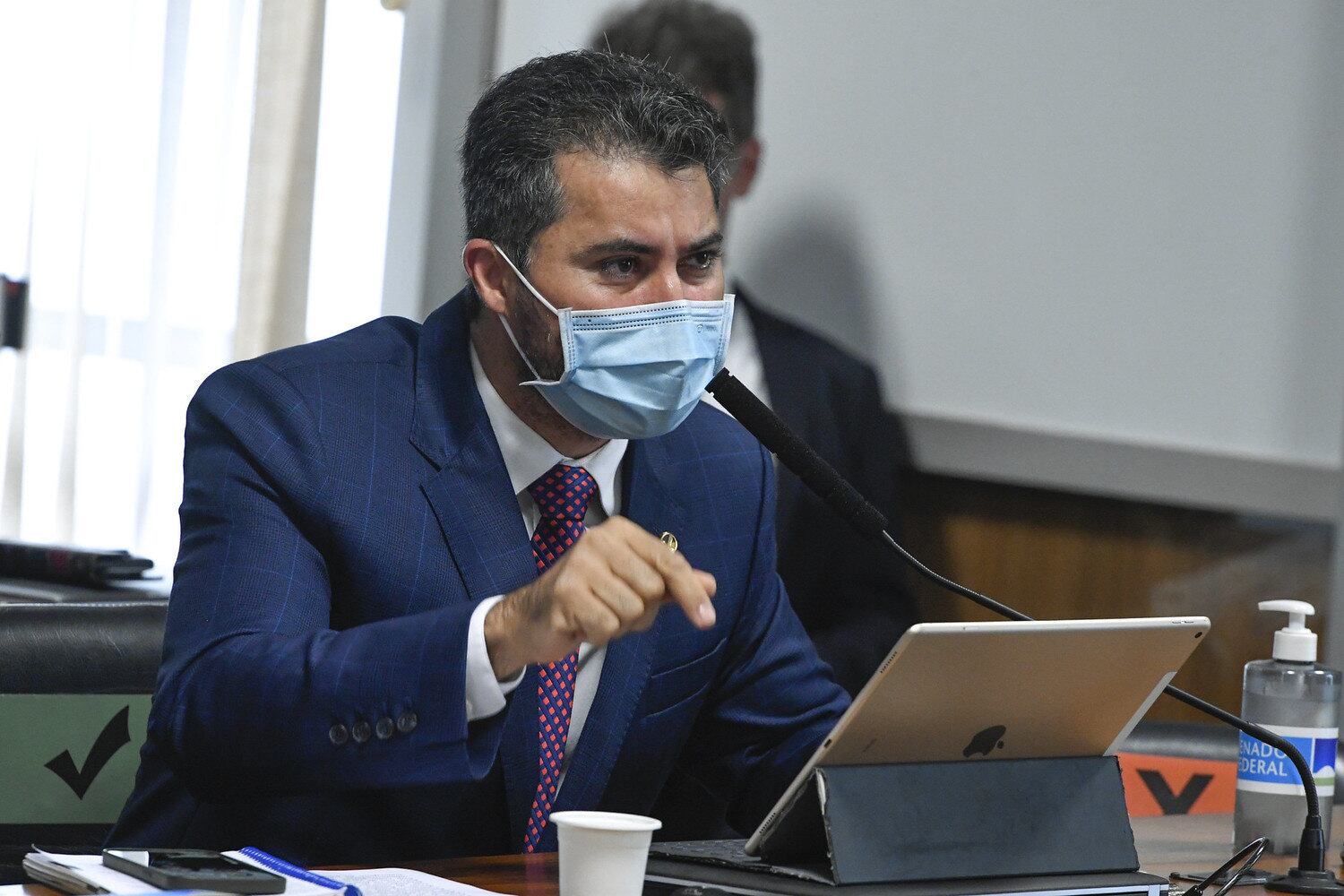 O senador Marcos Rogério, líder do DEM e vice-líder do governo na Casa: segundo ele, aliados não têm se reunido