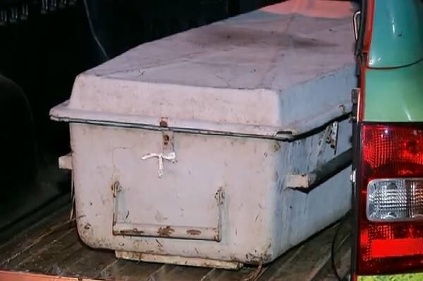 O cadáver estava em um barranco às margens do rio Jaguari, no meio de um canavial que fica em uma usina de cana de açúcar