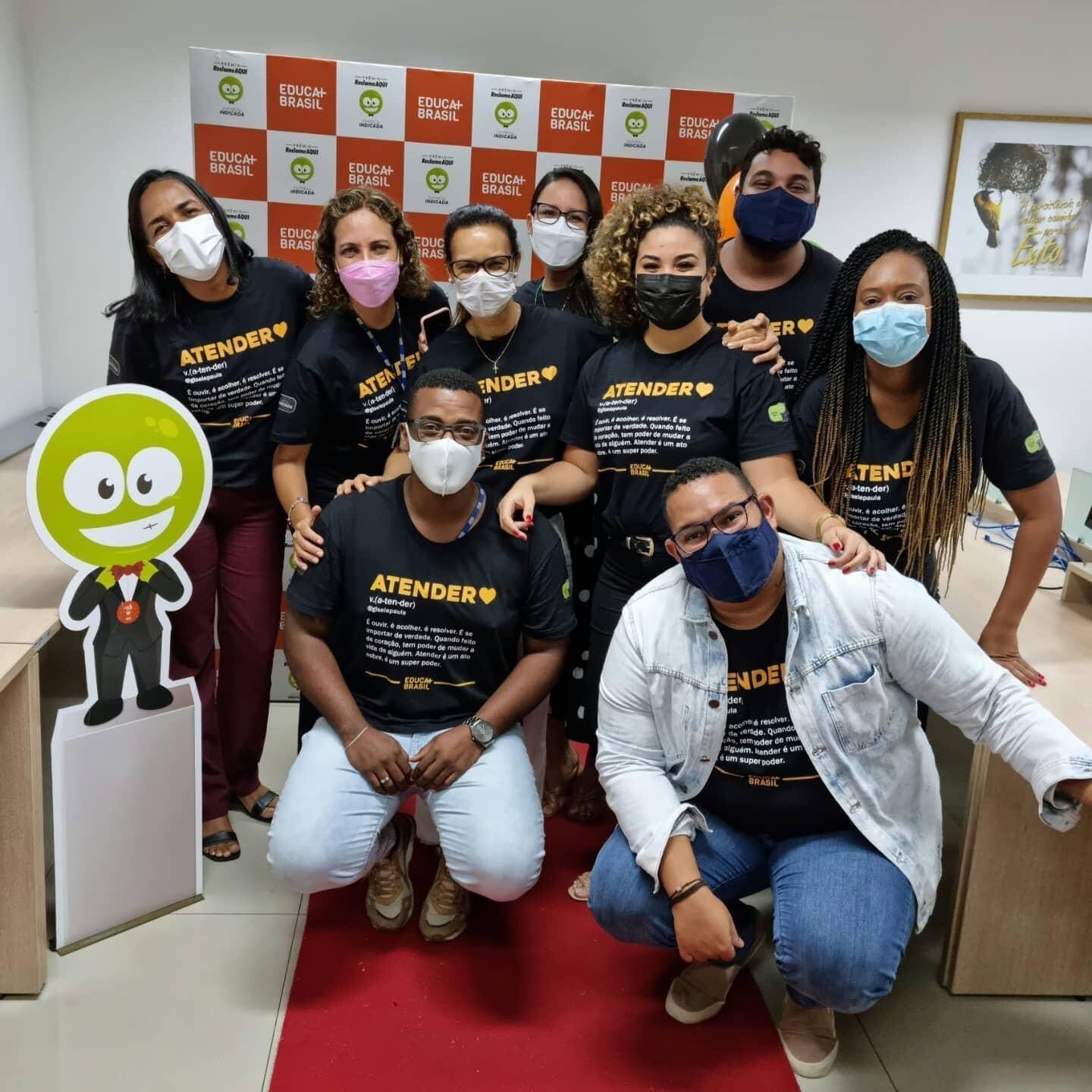 Todos os contatos feitos no site Reclame Aqui foram respondidos pelo Educa Mais Brasil