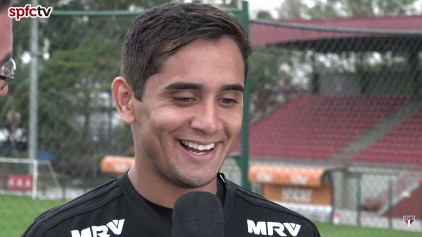 Everton Felipe falou pela primeira vez como jogador do São Paulo