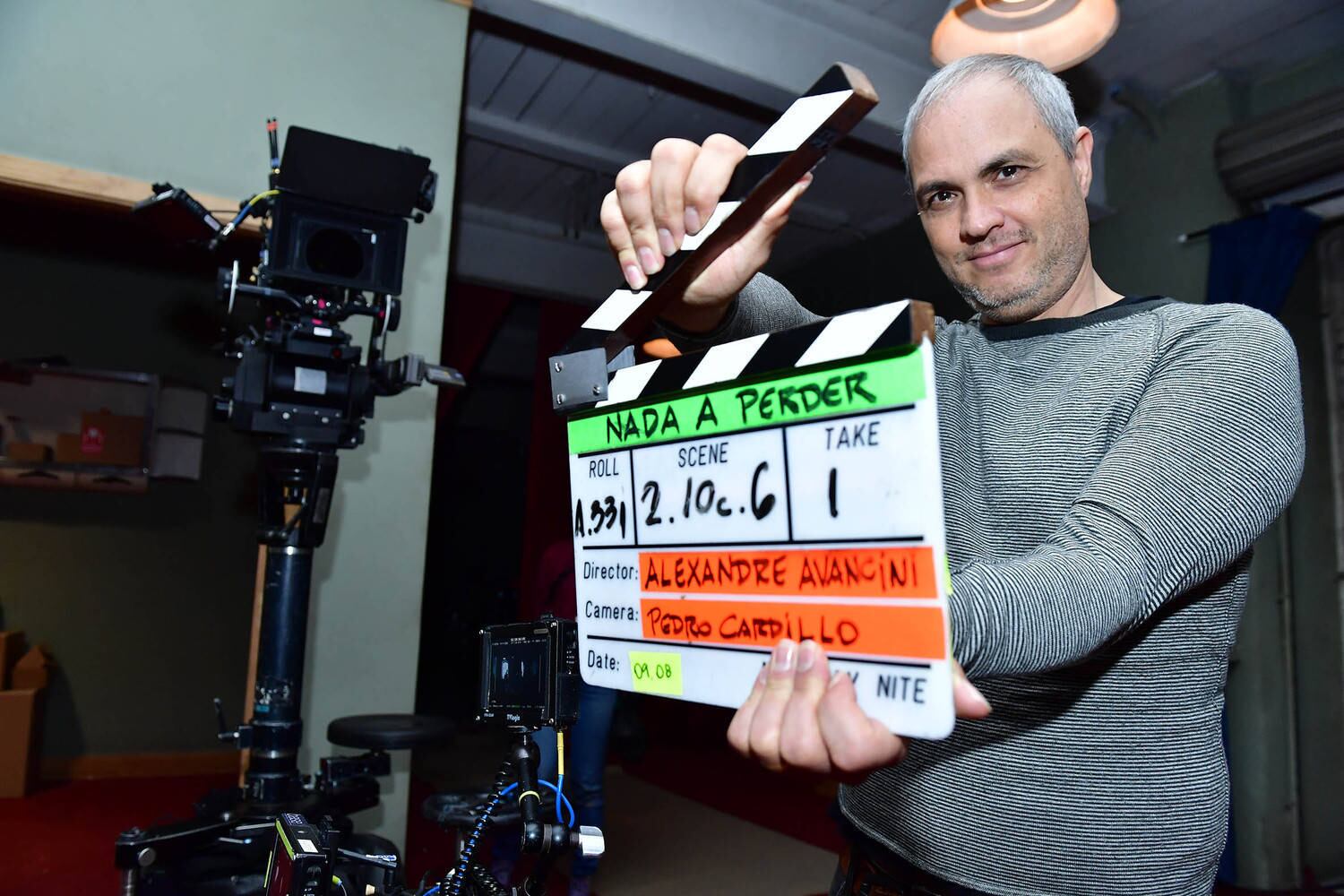 Diretor gravou dois filmes simultaneamente