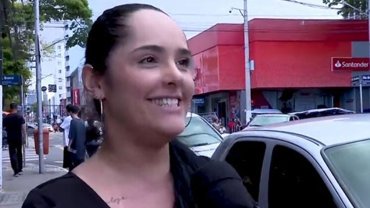 Já a assistente administrativo Natália Berdelli recebeu um sabonete. ''Acho que o cara me achou fedida'', brincou.

