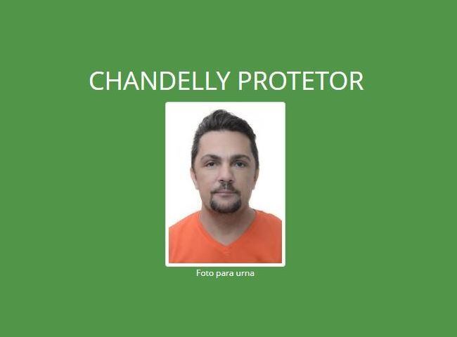 De volta a São Paulo, Leonardo da Silva
Brigagao aparecerá como “Chandelly Protetor” ao ter seu número digitado nas
urnas