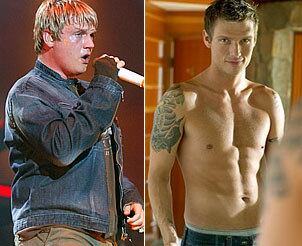 É você, Carter?
Nick, que sempre foi magro, repentinamente apareceu mais cheinho. Isso pegou todo mundo de surpresa. Afinal, quem esperava que o galã fosse descuidar da aparência? Mas com o passar do tempo, ele voltou à boa forma física