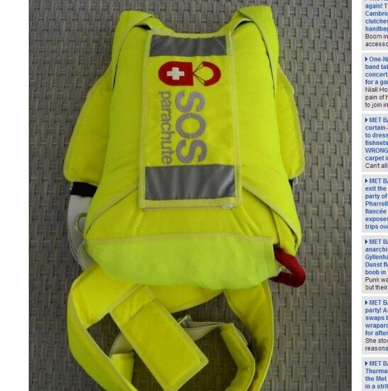 Segundo informações do veículo inglês, Shahbazi espera que o paraquedas de emergência seja encontrado em todos os prédios do mundo todo. A empresa do inventor, a SOS Parachute, possui filiais nos Estados Unidos, em Dubai, em Cingapura e pretende abrir uma nova em Londres