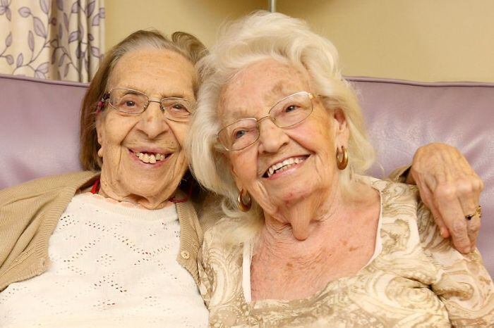 Olive e Kathleen são amigas há quase 80 anos
