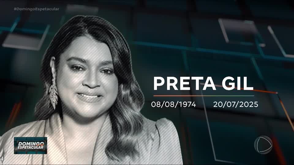Urgente: morre a cantora Preta Gil, aos 50 anos, após longa batalha contra o câncer