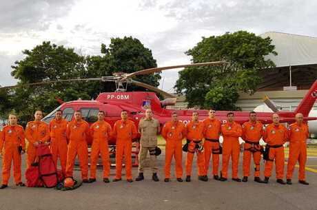 Aeronave dos bombeiros já está em Minas Gerais