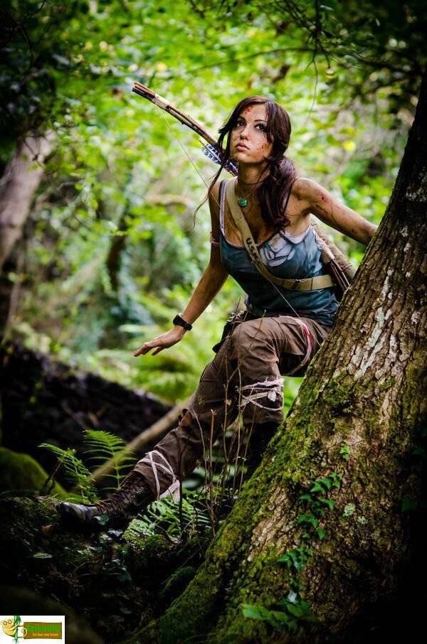 Essa Lara Croft, quando jovem, já era lindíssima