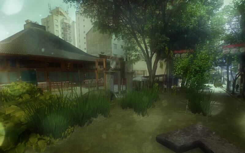 A região da Liberdade, em São Paulo, também já é bastante arvorizada, mas ganharia ainda mais verde