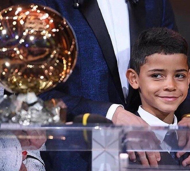 Filho de Cristiano Ronaldo já sabe o que quer para o futuro