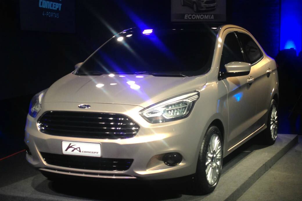 Até o momento, a Ford revelou apenas as carroceiras de Ka e Ka sedan, sem mostrar o interior. As linhas, no entanto, seguirão o estilo do New Fiesta, da mesma forma que o visual externo dos modelos, marcado pela enorme grade frontal (dividida em duas seções) e os faróis que sobem em diagonal

Saiba tudo sobre carros! Acesse R7.com/carros
