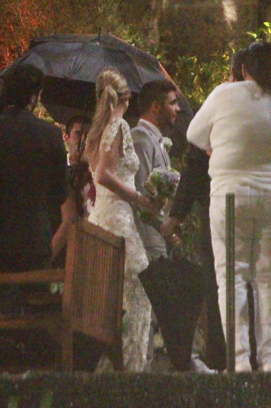 Luana chegou cedo à Casa de Canoas, local da festa. Por volta das 15 horas já estava no local, onde se maquiou e vestiu