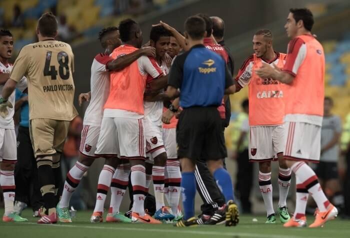 Gabriel marcou o primeiro gol no título rubro-negro
