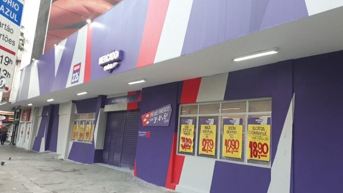 Loja Mercado Extra da avenida Rio Branco, no centro de SP