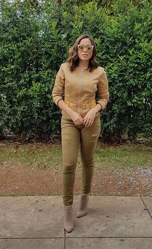 Anitta exibiu o novo look nas redes sociais