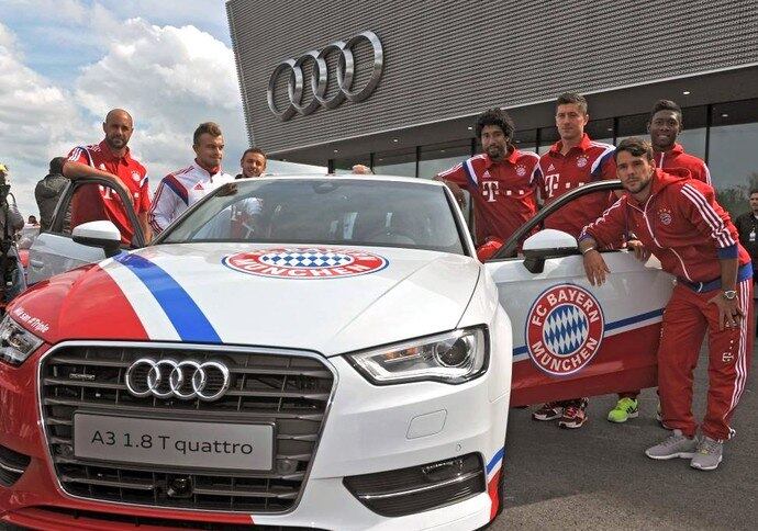 Teve até carro específico para homenagear o clube alemão