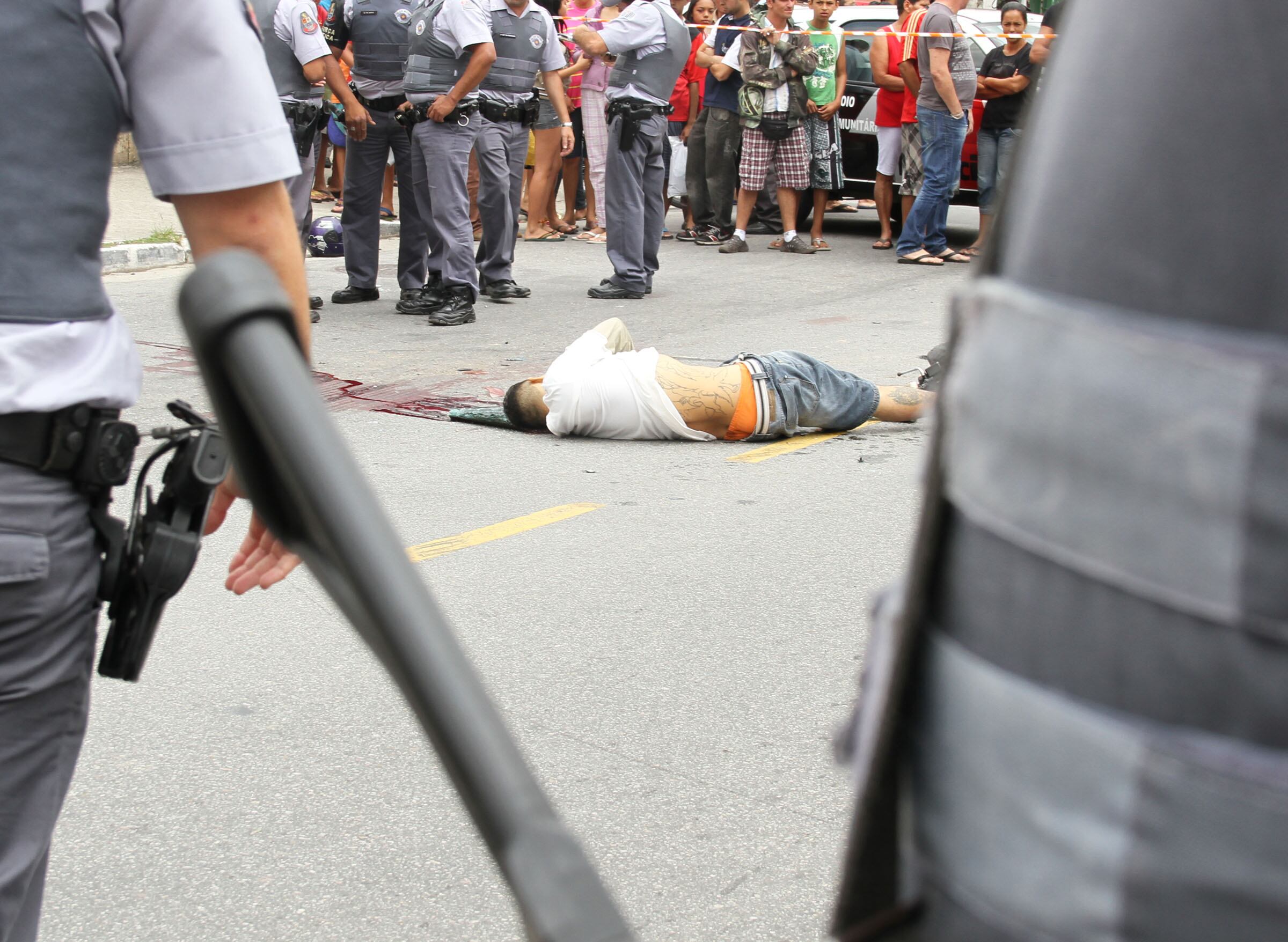 Troca de tiros aconteceu no bairro da Cocaia, em Gurulhos